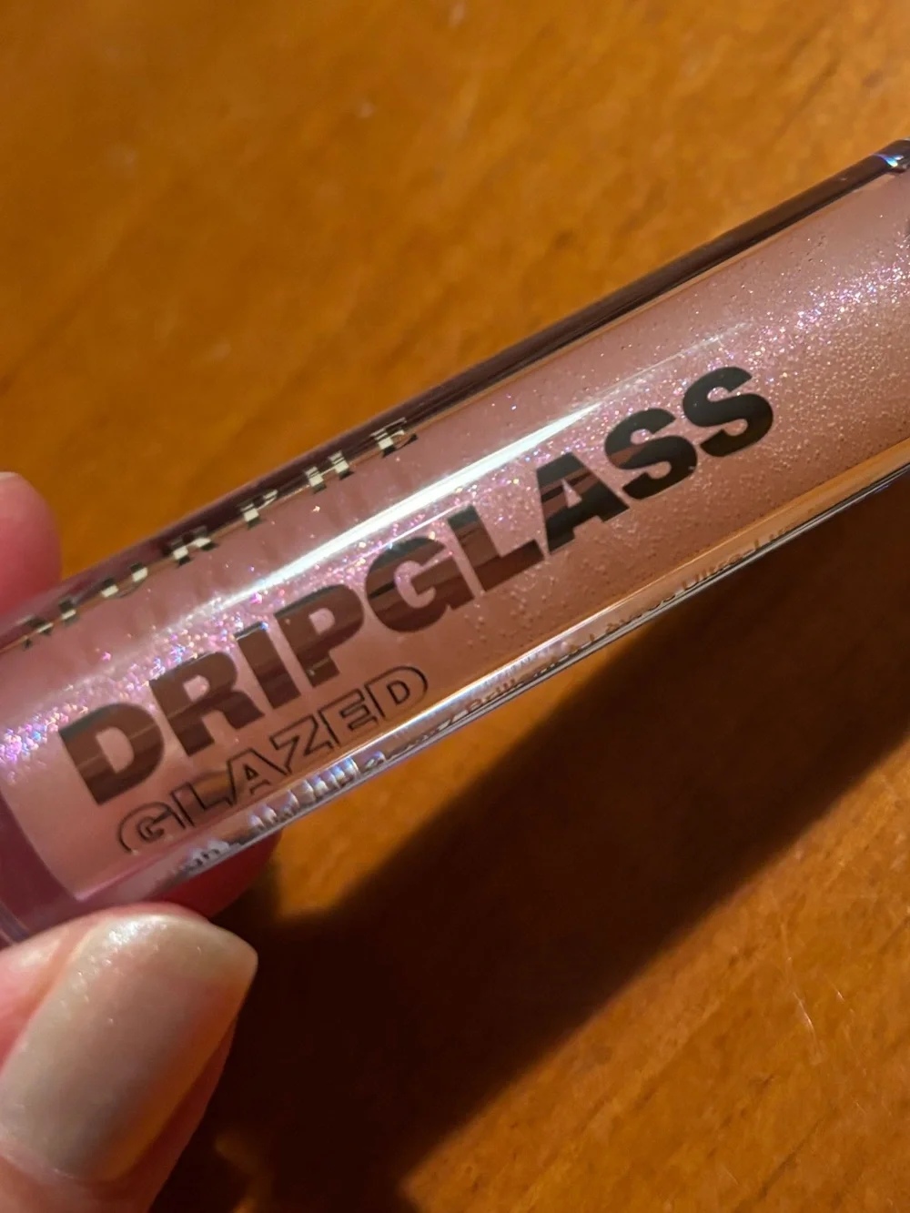 Morphe Dripglass Glazed High Shine Lip Gloss    Frose Bliss